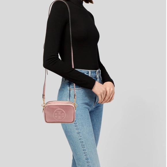 Tory Burch Perry Bomb glazed mini bag pink - Picture 3 of 13